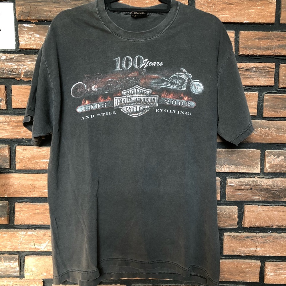 Vintage 2003 Harley Davidson 100 Years Tee